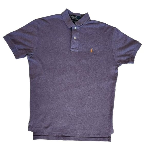 POLO By Ralph Lauren Men's Purple Short Sleeve Golf Polo Shirt Size Small - Picture 1 of 7